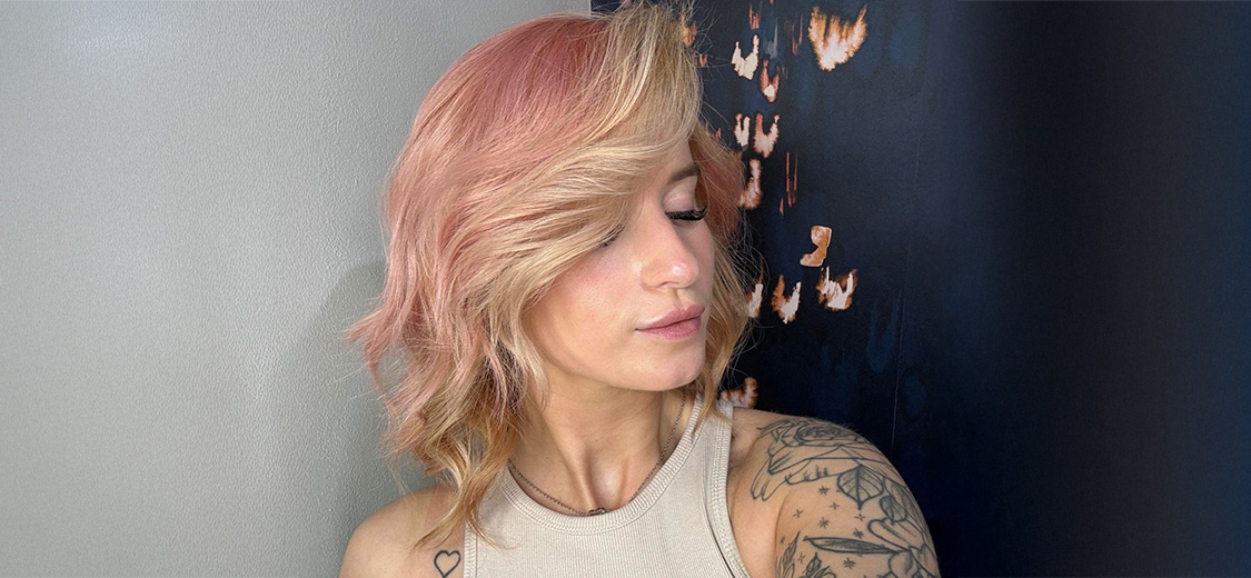 Wella Sunset Blonde before and after image